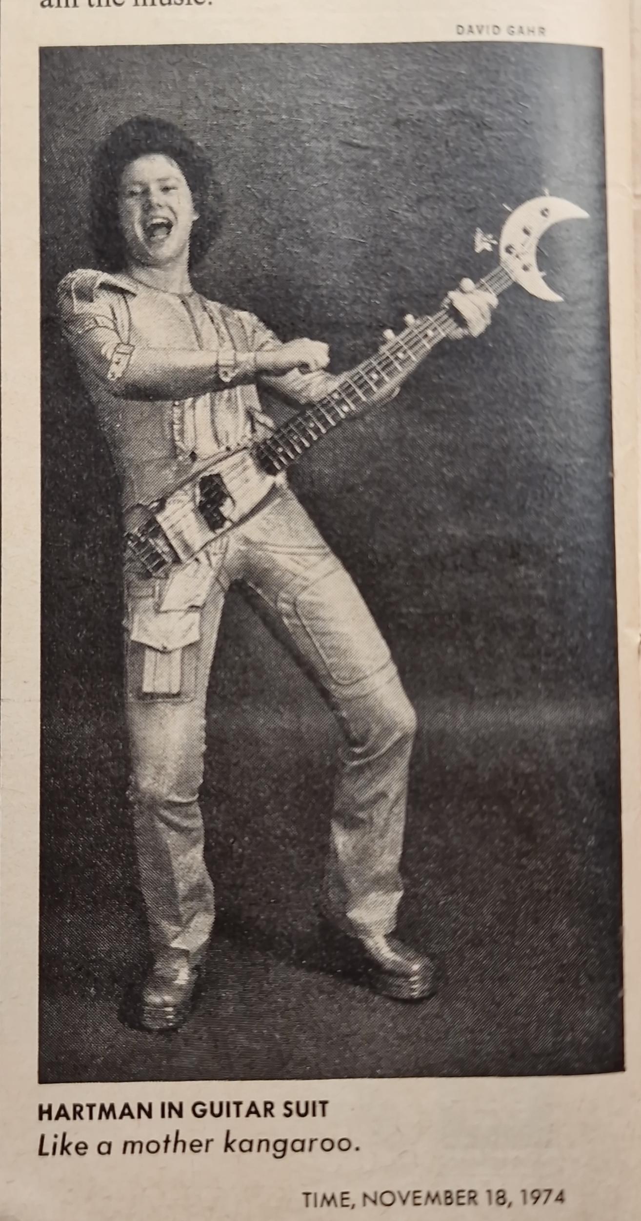 Dan Hartman in guitar suit